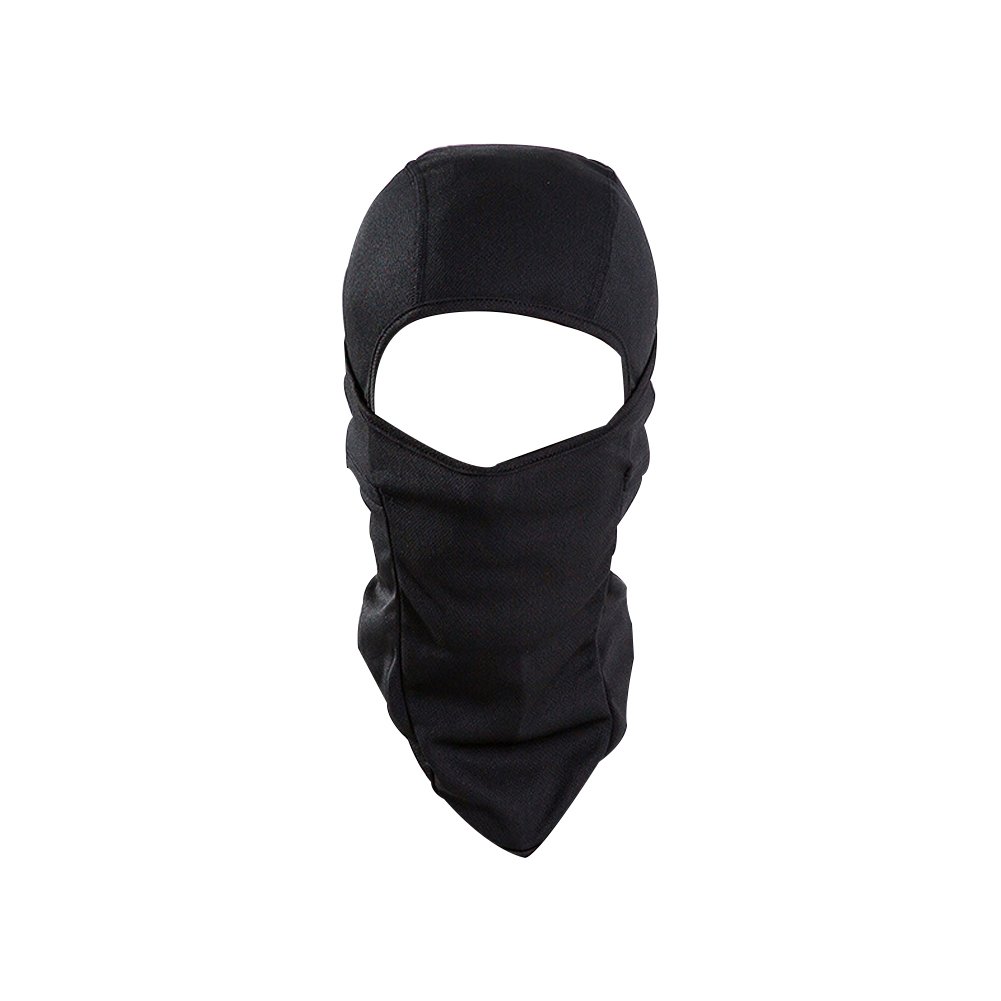 Cagoule Moto Balaclava, Face Cou Masqu Jeu de Plein Air et Sport Cagoule Anti Froid (Noir)