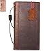 Genuine Leather Case for Samsung Galaxy Note 8 Book Wallet Cover Brown Handmade Retro Luxury Cards Slots Slim Daviscase 1948