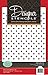 Designer Stencils Mini Polka Dot Cake Stencil, Beige/Semi-Transparent