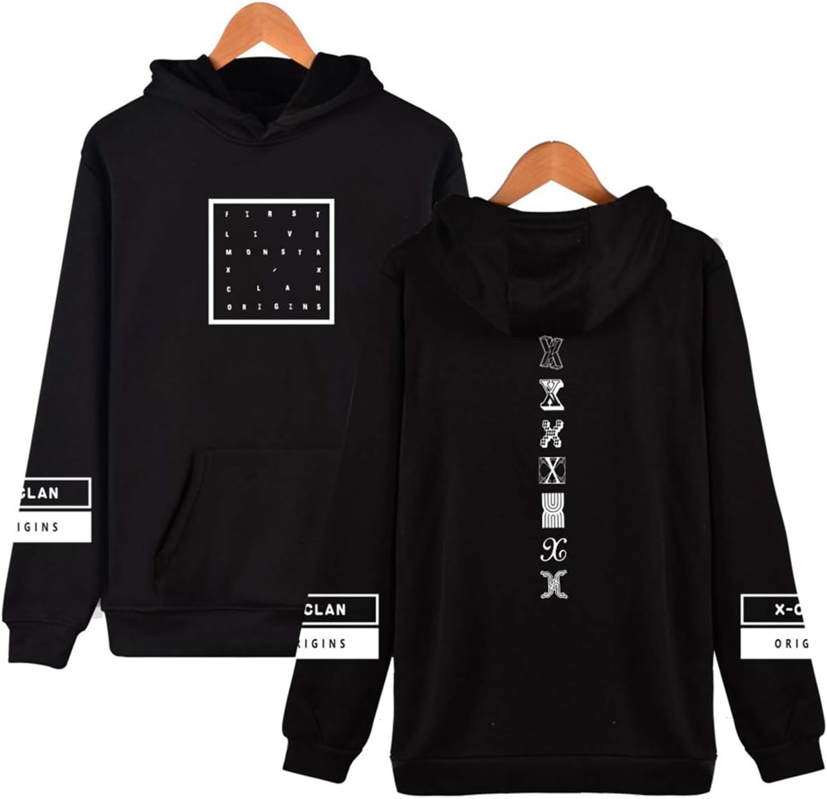 igyuan Monsta X Sweater Hoodie IM Jooheon Wonho Shownu Minhyuk Jacket Pullover