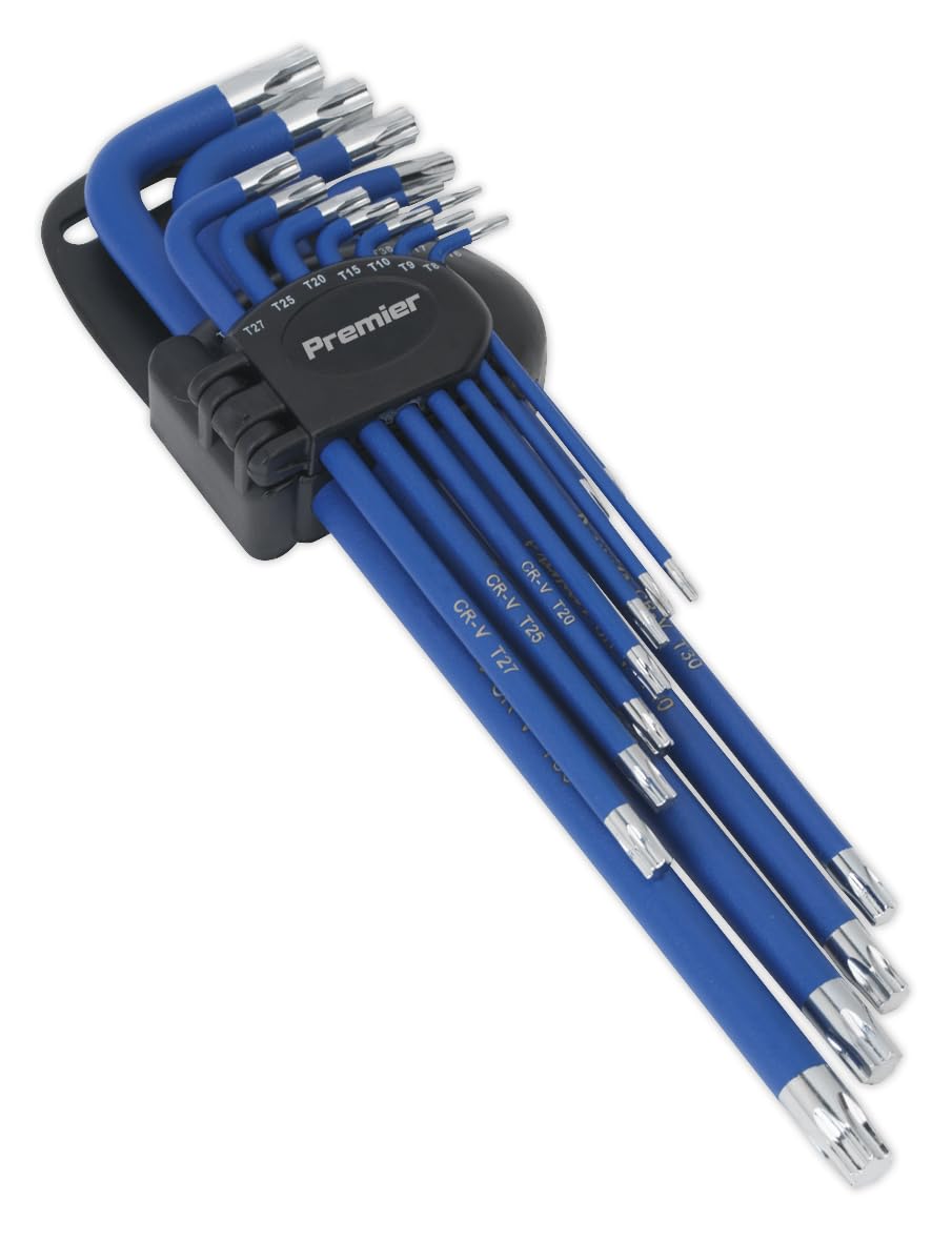 Sealey Ak7165 TRX-Star Key Set 13Pc Anti-Slip Extra-Long