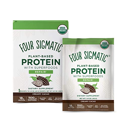 Four Sigmatic Creamy Cacao Superfood Protein Organic PlantBased