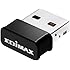 Edimax AC1200 Wi-Fi USB Adapter Supports Web 2, MU-MIMO, Nano Size Lets You Plug it and Forget it, For Windows, Mac OS, Black/Silver (EW-7822ULC)