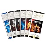 Lindt Excellence Chocolate Bar Assortment Pack, 6 Count