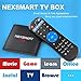 Android TV Box NEXSMART Android 6.0 Quad core 4K Smart TV Box with LAN Wifi 1080P HDMI Spdif Ethernet Rooted Media Player