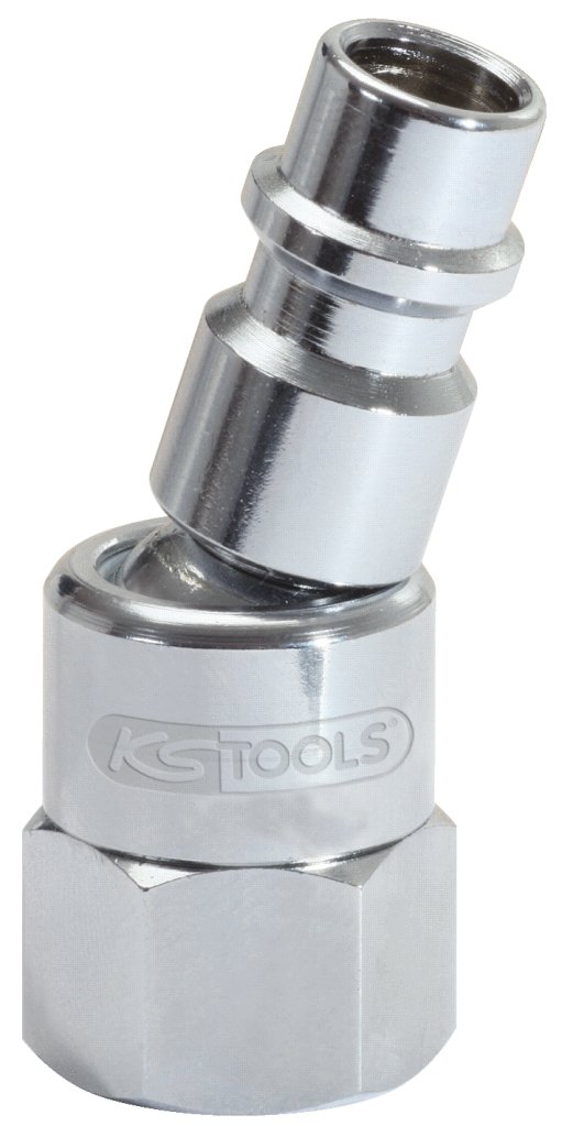 KS Tools 515.3394 1/4-inch 46mm Compression Fitting Nipple