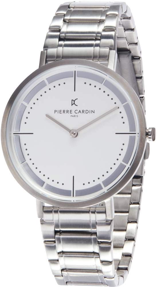 Pierre Cardin Men's Analogue Quartz Watch with Stainless Steel Strap CBV.1022