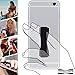 LoveHandle Duo Grip for Smartphone and Tablet - Black Elastic Strap wih Black Base Original Grip + XL Grip