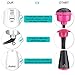 Aiskki 5 in 1 Hair Dryer One-Step Hot Air Brush Comb Styler&Volumizer Multifunctional Air Blower Hair Curler Salon Frizz Control Anti-Scald Hair Straightenerthumb 4