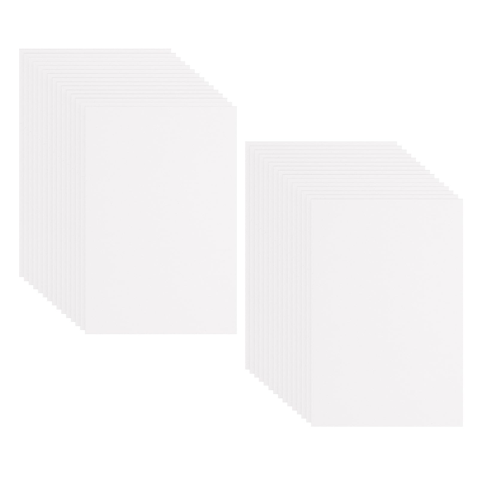 PATIKIL 30 Pack EVA Foam Sheets, 12" x 8" 2mm Thick Foam Sheets Crafts Foam Paper for Craft Classroom Bulletin Board Scrapbooking DIY Cosplay Costume, White