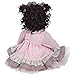 Adora Realistic Black Baby Doll Curls Of Love Toddler Doll - 20 inch, Soft CuddleMe Vinyl, Black Hair, Brown Eyes