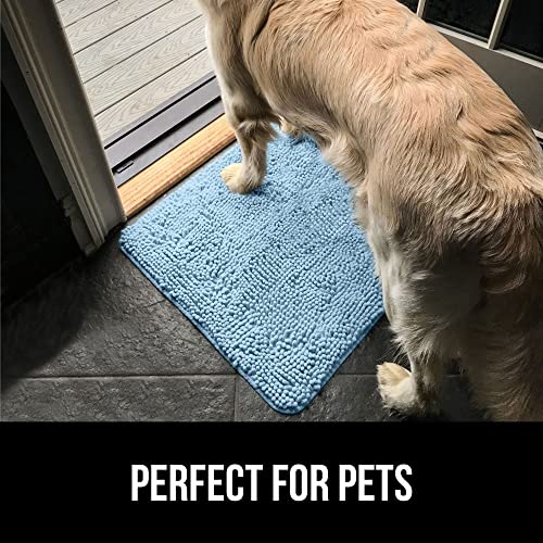Gorilla Grip Soak Stopper Absorbent Indoor Chenille Doormat, 42x24