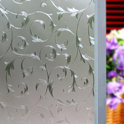 Lemon Cloud 3d No Glue Static Decorative Privacy Window Films for Glass 35.4In X 78.7In(90cm By 200cm))