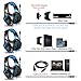 ONIKUMA Stereo Gaming Headset for PS4 Xbox One, Noise Cancelling Mic Over Ears Gaming Headphones with Microphone for Nintendo Switch Playstation 4 Laptop Smartphones and PCthumb 3