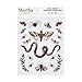 Martha Stewart Large Halloween Icon Stickers with Foil Accents
