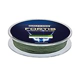 KastKing Fade Resistant Fortis Braided Fishing Line, Moss Green, 165Yds/50LB