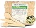 Wooden Disposable Cutlery Set - 200pcs 100 Forks, 50 Spoons, 50 Knives 6.25