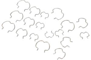 Set of 18 Transmission Cooler Line Clips Transmission Connector Retaining Clips in 3 Sizes 3/8in 1/2in 5/8in