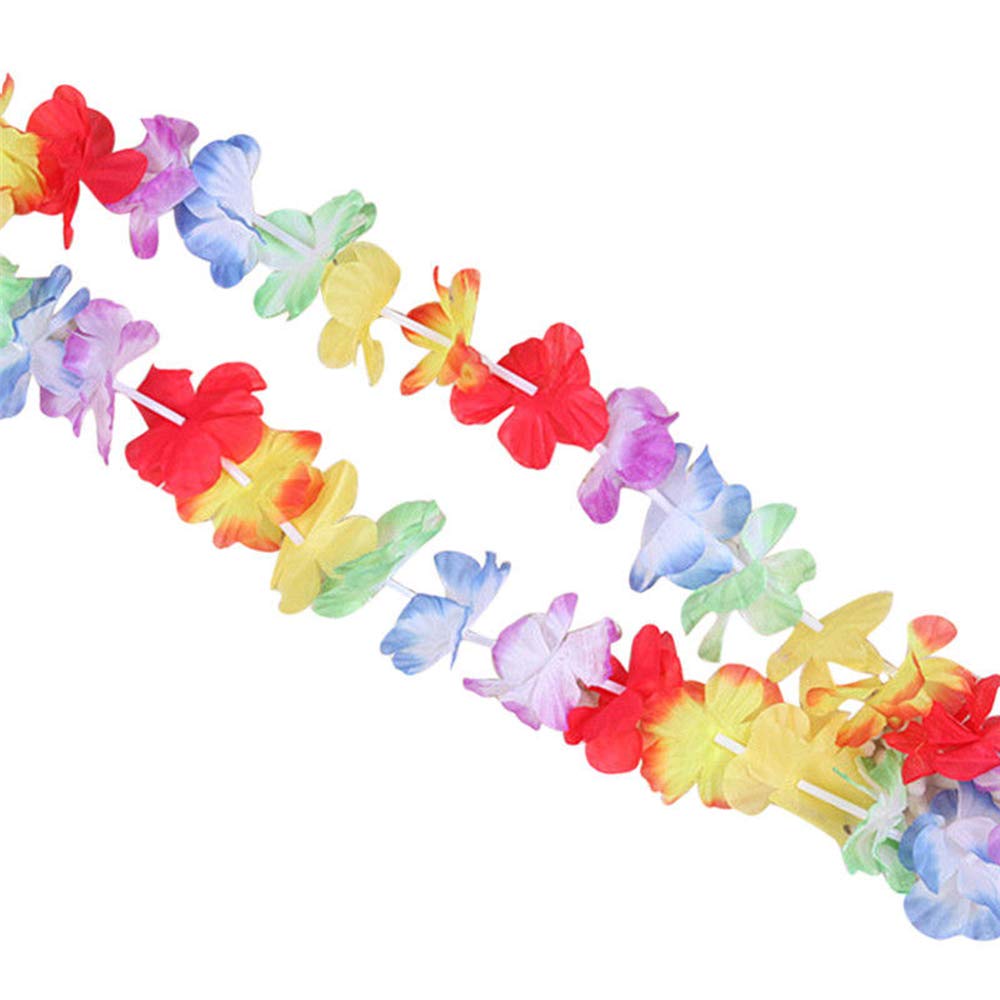 Collar Hawaiano Hawaiian Leis Decoracion Tropical Guirnalda de 