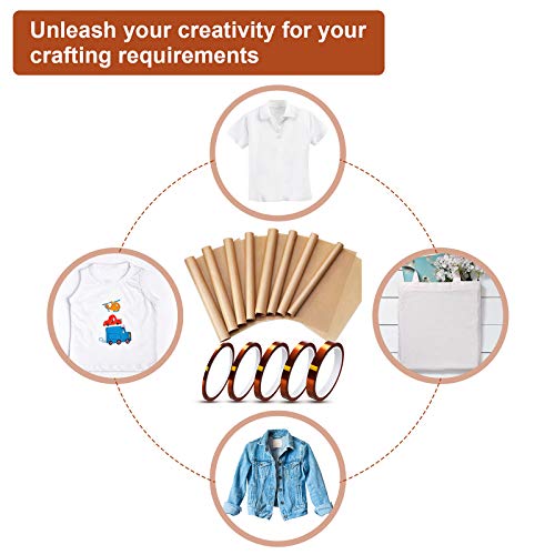 PTFE Heat Transfer Sheets, 8 Pieces Heat Press Paper 12 x 16 inches