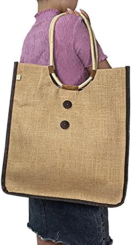 Basket Jute Shoulder Bag