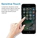MOZEEDA iPhone 6 Plus Privacy Screen Protector,9H Anti Spy Tempered Glass Screen Protector for iPhone 6Plus 6sPlus,0.26mm 9H Hardness Anti-Scratch Bubble Free Film,Case Friendly