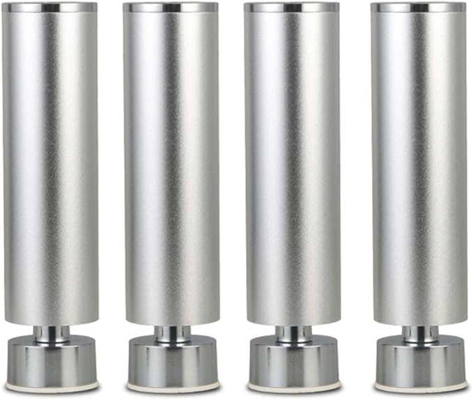 Verstellbare Aluminiumlegierung-Set mit 4 Metallbeinen, Möbelbeinen