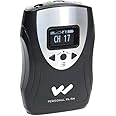 Williams Sound PPA T46 Personal PA Body-Pack Transmitter, Black/Silver, 1.25" OLED Interface displays (Master & aux Volume Level, mic Mute, Settings Lock, Battery Level)
