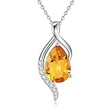 FANCIME November Birthstone Necklace for Women