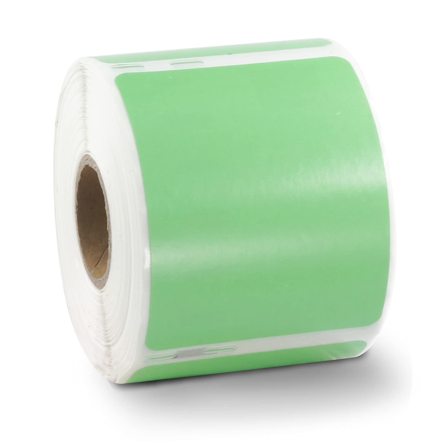 BETCKEY - 1 Roll Green Large Shipping/Name Badge Labels Compatible with DYMO 99014(S0722430), 54mm x 101mm, 240 Colored Labels Compatible with DYMO LabelWriter 450, 4XL, NOT Fit 550 or 5XL