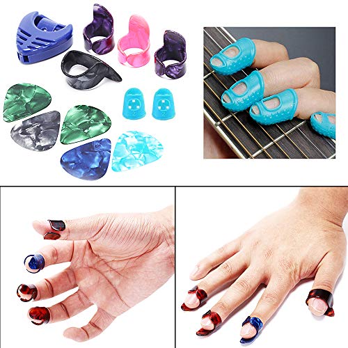 64 PCS Guitar Accessories Kit, Acoustic Guitar Changing Tool, Including Guitar Acoustic Strings, Guitar Picks, Capo, String Winder&Cutter, Tuner, Guitar Bones,for Guitar Players and Guitar Beginners