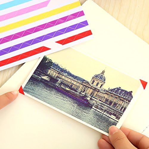 102Pcs Scrapbook Photo Album Corners Self Adhesive Album (Random: Color)