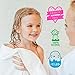 SPLASHOO Kids Bath Bombs for Girls and Boys with Surprise Toys Inside, Gift Set of 6 Huge 5oz Fizzies