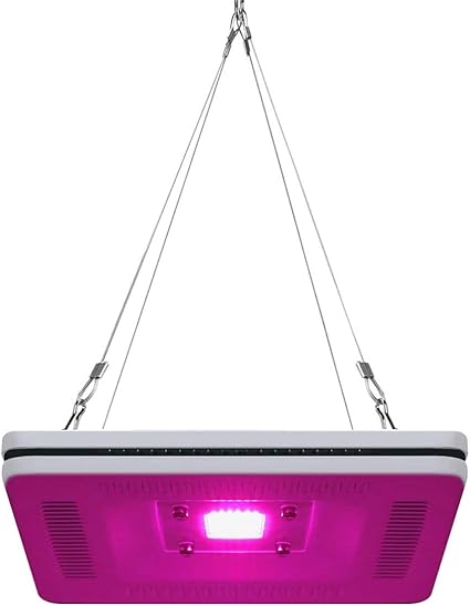 professional full spectrum 50w led grow light with switch used in grow tent for seeding growing flower vegetable planting