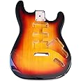 JD.Moon Electric Guitar Body for Fender ST Strat Guitar DIY Poplar Guitar Body HSS Glossy Sunset 56mm