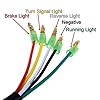 20-LED-Trailer-Tail-Lights-Glamouric-Brake-Rear-Lights-Turn-Signal-Reverse-Lamp-3W-IP65-Waterproof-RV-Stop-taillights-Red-Amber-White-for-Cars-Boats-Trucks-Pack-of-2