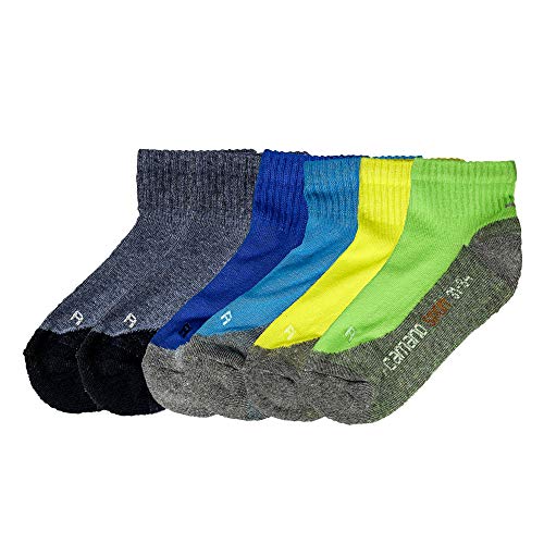 Camano 1116005000 - protex function Kinder Quarters 6 Paar, Größe 31/34, Farbe turquoise, QUARTIERI Bambini unisex, turquoise,