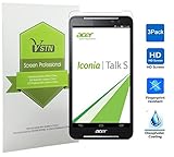 ACER Iconia One 8 B1-850 screen protector, KUGI ® ACER Iconia One 8 B1-850 -Ultra-thin (3 Pack) HD clear protector for ACER Iconia One 8 B1-850 tablet (3ps)