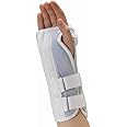 OTC Kidsline Wrist Splint Soft Foam Adjustable Support, White (Left Hand), Infant