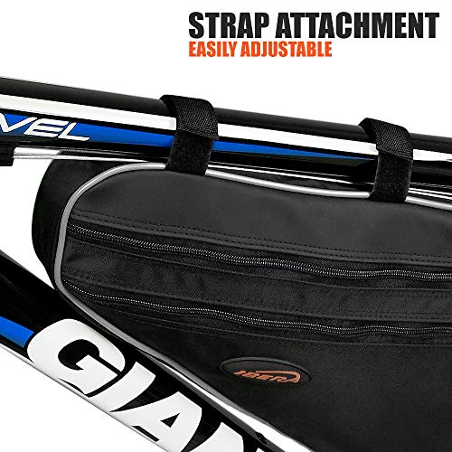 Ibera IBFB1M Bicycle Triangle Frame Bag, Strapon Bike Top Tube Pouch