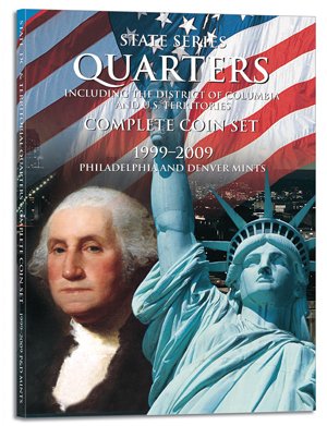 Harris Coin Folder - State Series Quarters 1999-2009 Large Format