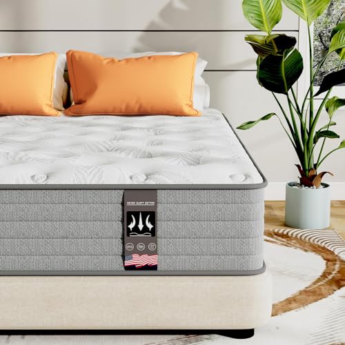 6V-Sermmoo 12-Inch Hybrid Mattress