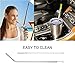 8 Pack FDA-Approved Stainless Steel Metal Drinking Straws,Fits Yeti RTIC or Any 20 or 30 oz Tumbler, Reusable Ecofriendly with 8 Colors Silicone Silencers and Comfort Tips Cover