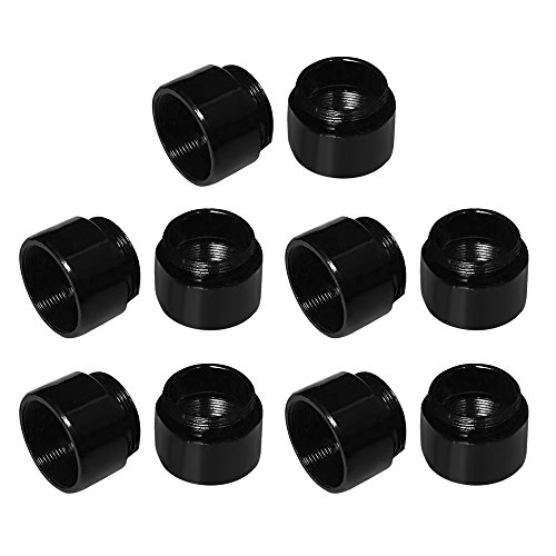 OWSOO 2PCS/Lot M12 Mount Thread Extension Adapter Zinc Alloy Extender M12 Lens Mount Extension Ring for MTV Interface CCTV Lens and Video Security Camera