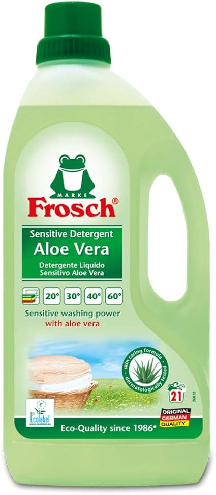 Frosch концентр жидкое средство для стирки алое вера, 1.5л (4001499159510)