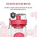 Danum Large 32oz Fruit Infuser Water Bottle New Full Length Infusion Basket, Leak-Proof, Flip-Top, Dual Hand Grips, Made of BPA-Free Eastman Tritan with Multiple Color Options & Free Recipe Ebook