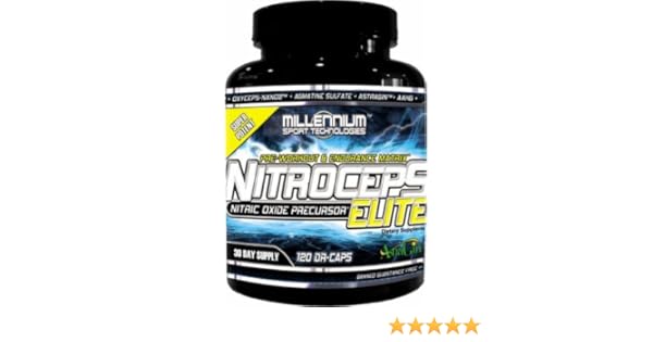 Amazon.com: Nitroceps Elite 120 DR-Caps by Millennium Sports Technologies (120 DR-Caps): Health & Personal Care