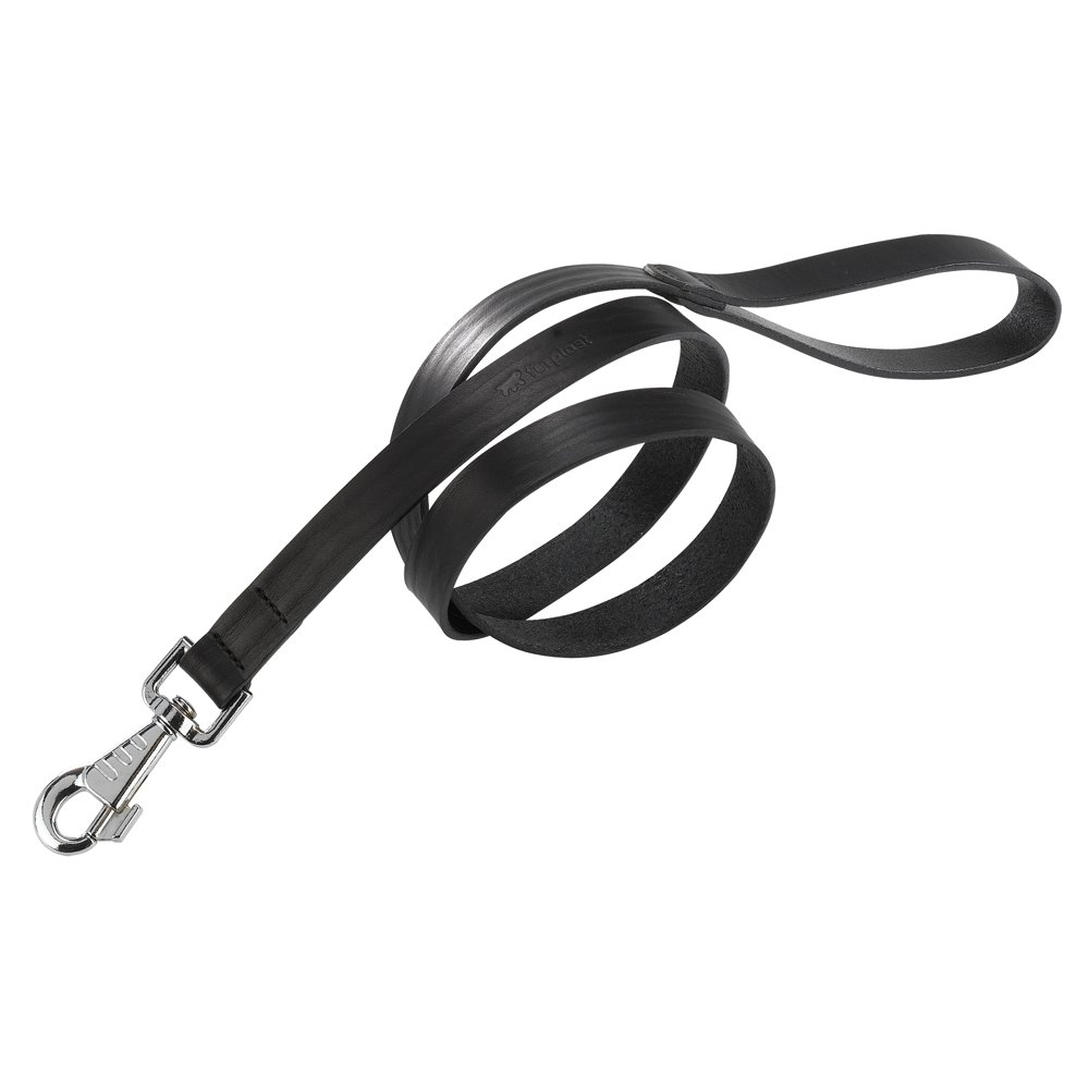 Ferplast Natural BK G20/120 Dog Lead, 20 mm x 120 cm, Black