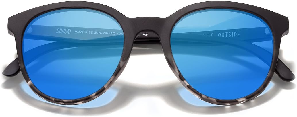Sunski Makani Recycled Plastic Polarized Lightweight Comfortable Durable Sunglasses for Men and Women