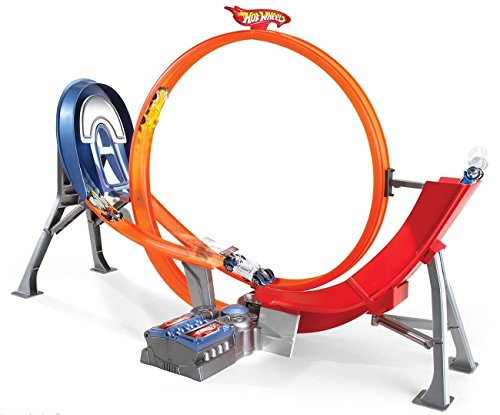 Hot Wheels Power Shift Raceway Motorized Loop & Jump